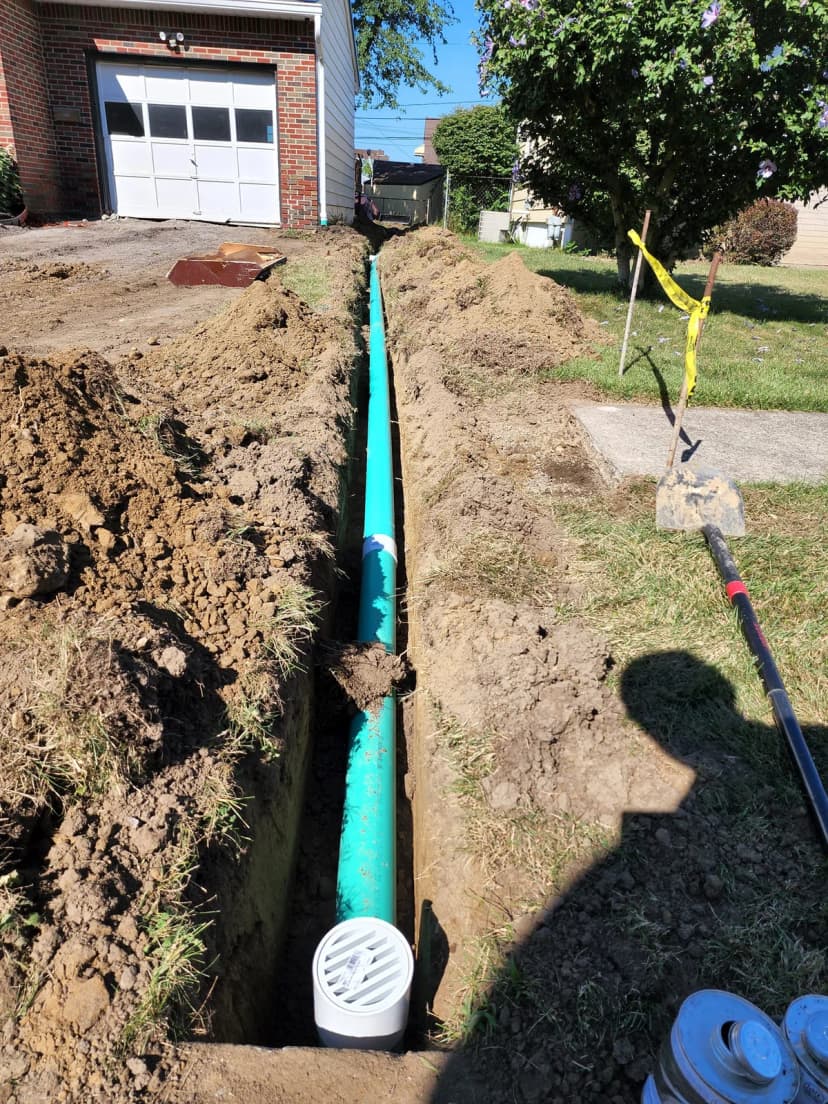 Sewer lateral connection