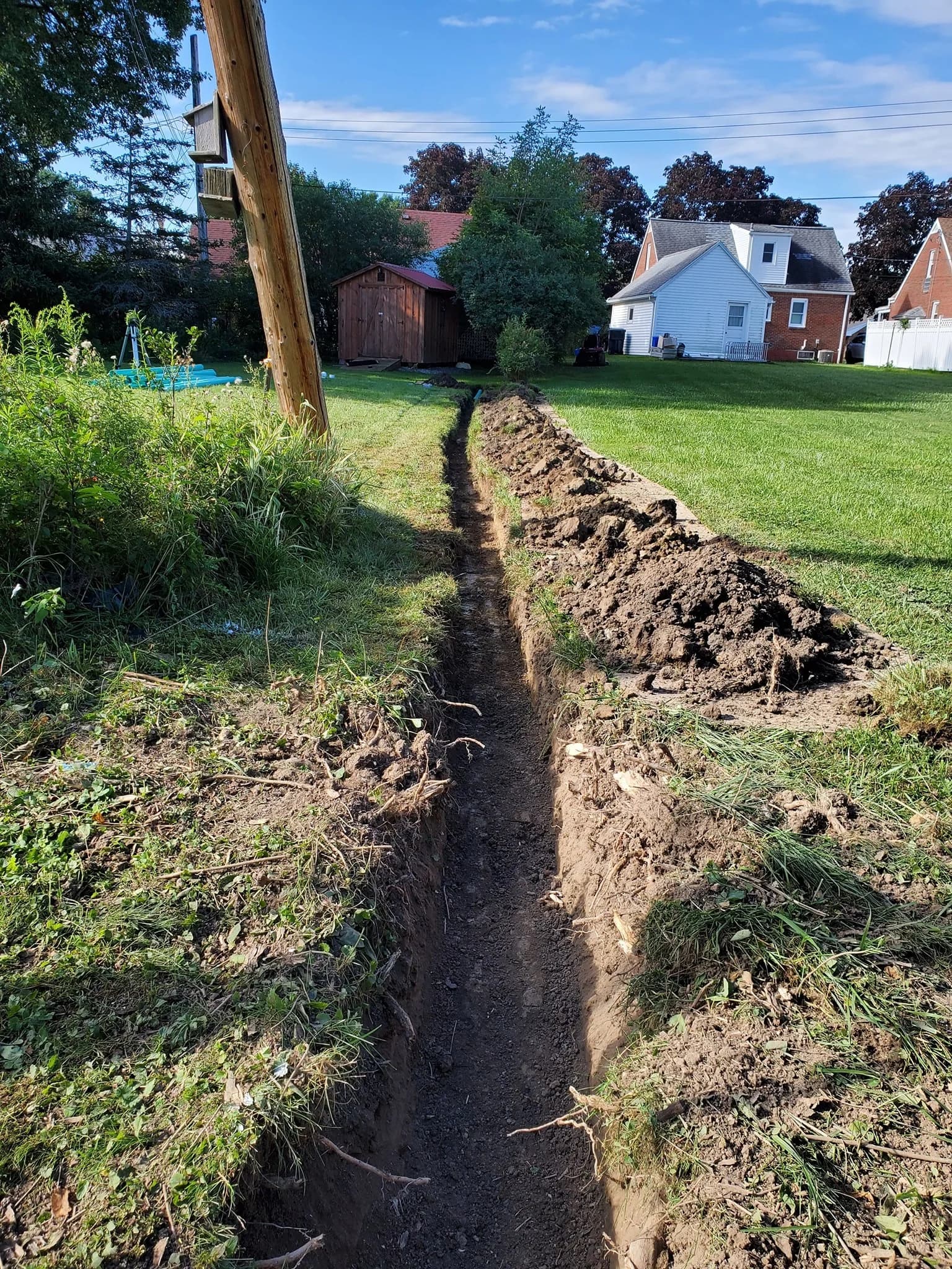 Millie Excavating sewer line repair and installation in Depew, NY