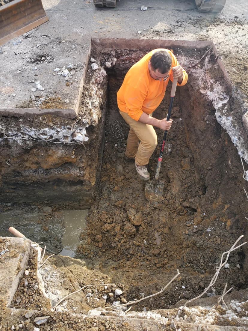 Water service connection